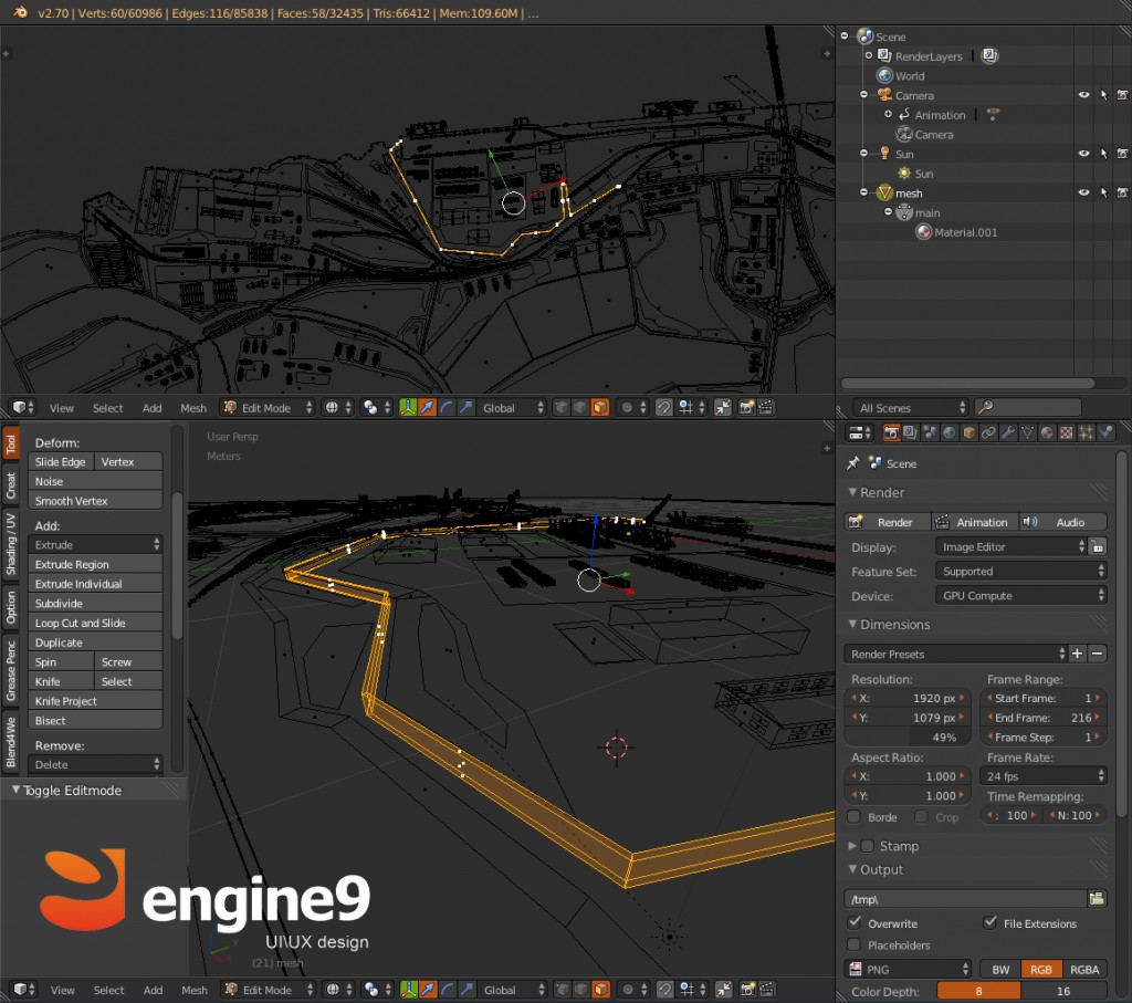 Engine9's theme 0.9 preview image 1